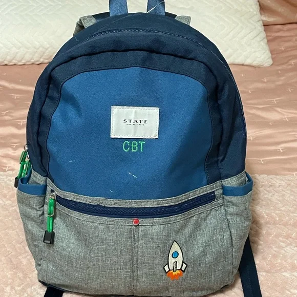 STATE bags Kane Kids Double Pocket Backpack